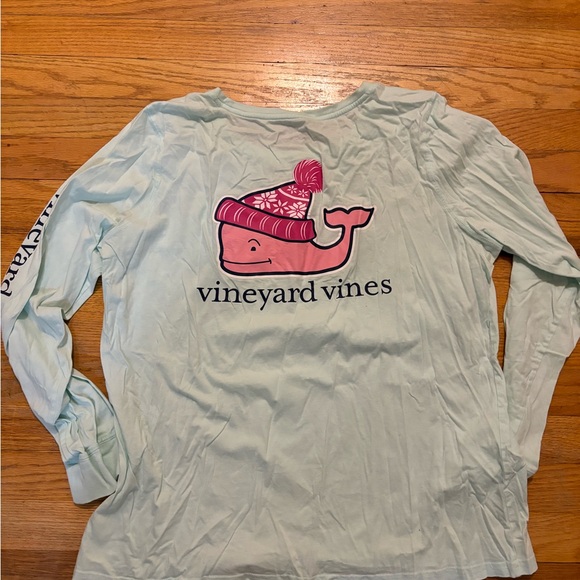 Vineyard Vines Longsleeve Christmas Te-shirt - Picture 2 of 2